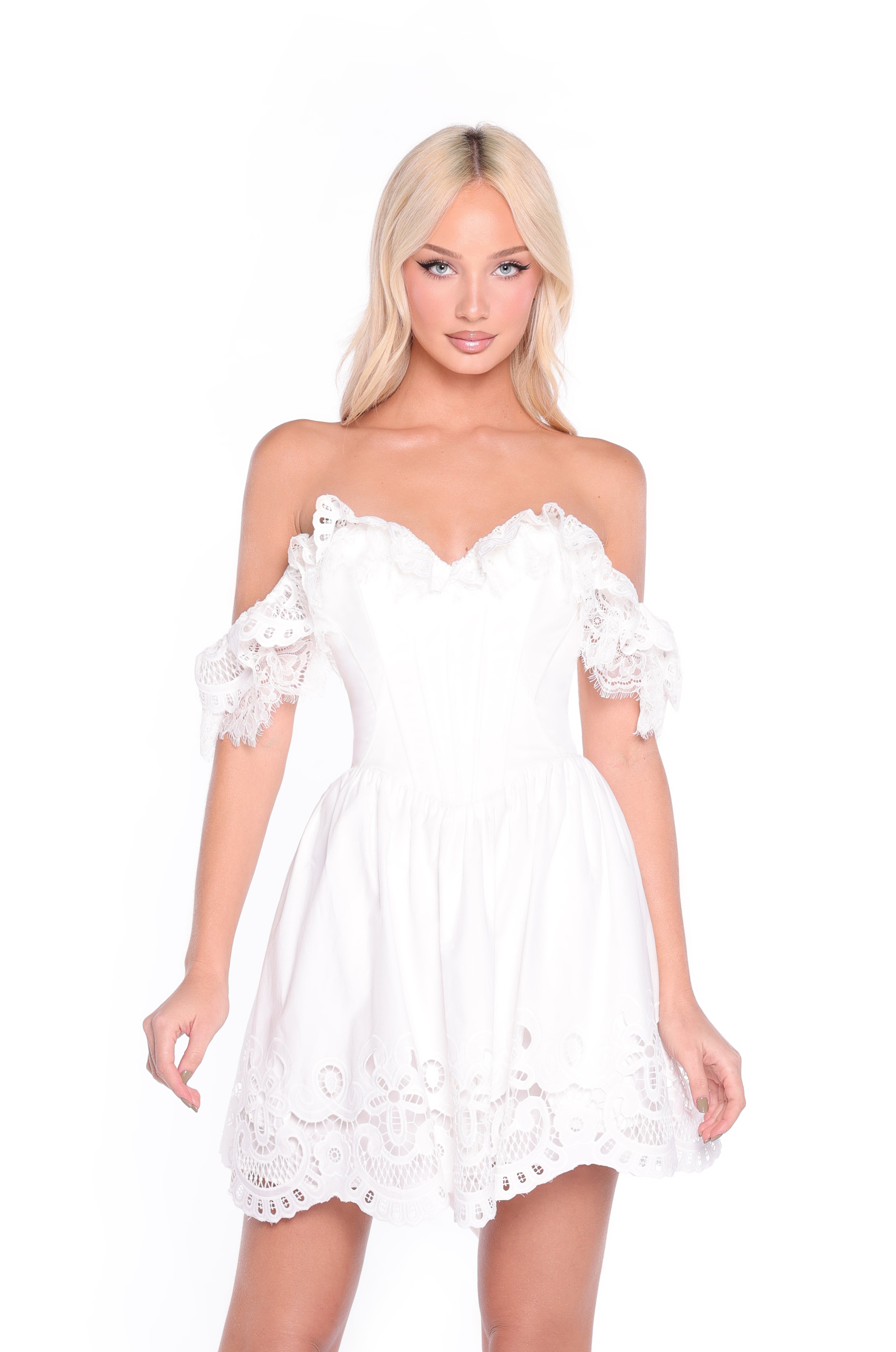 ARI Ivory Mini Dress