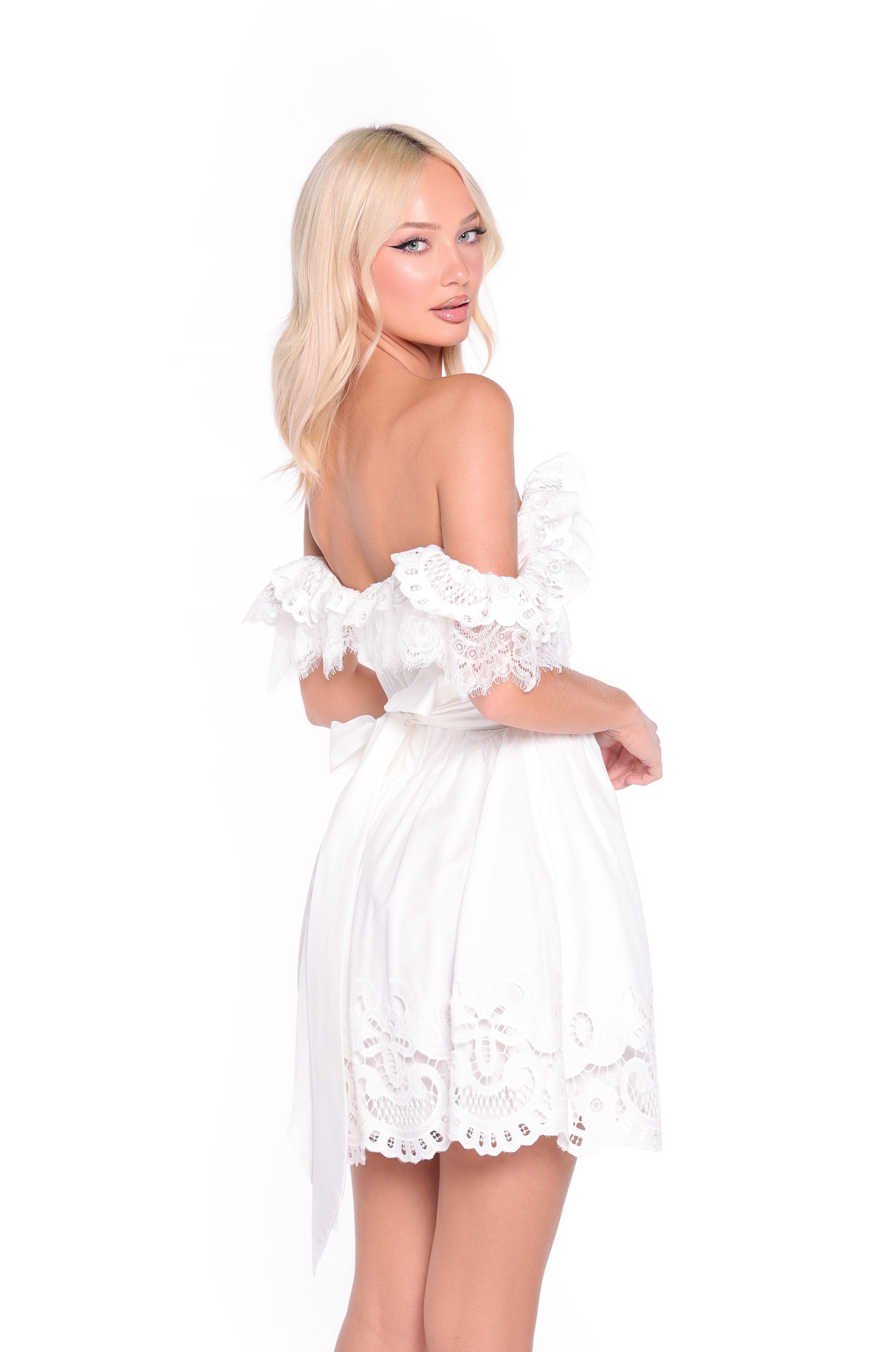 ARI Ivory Mini Dress