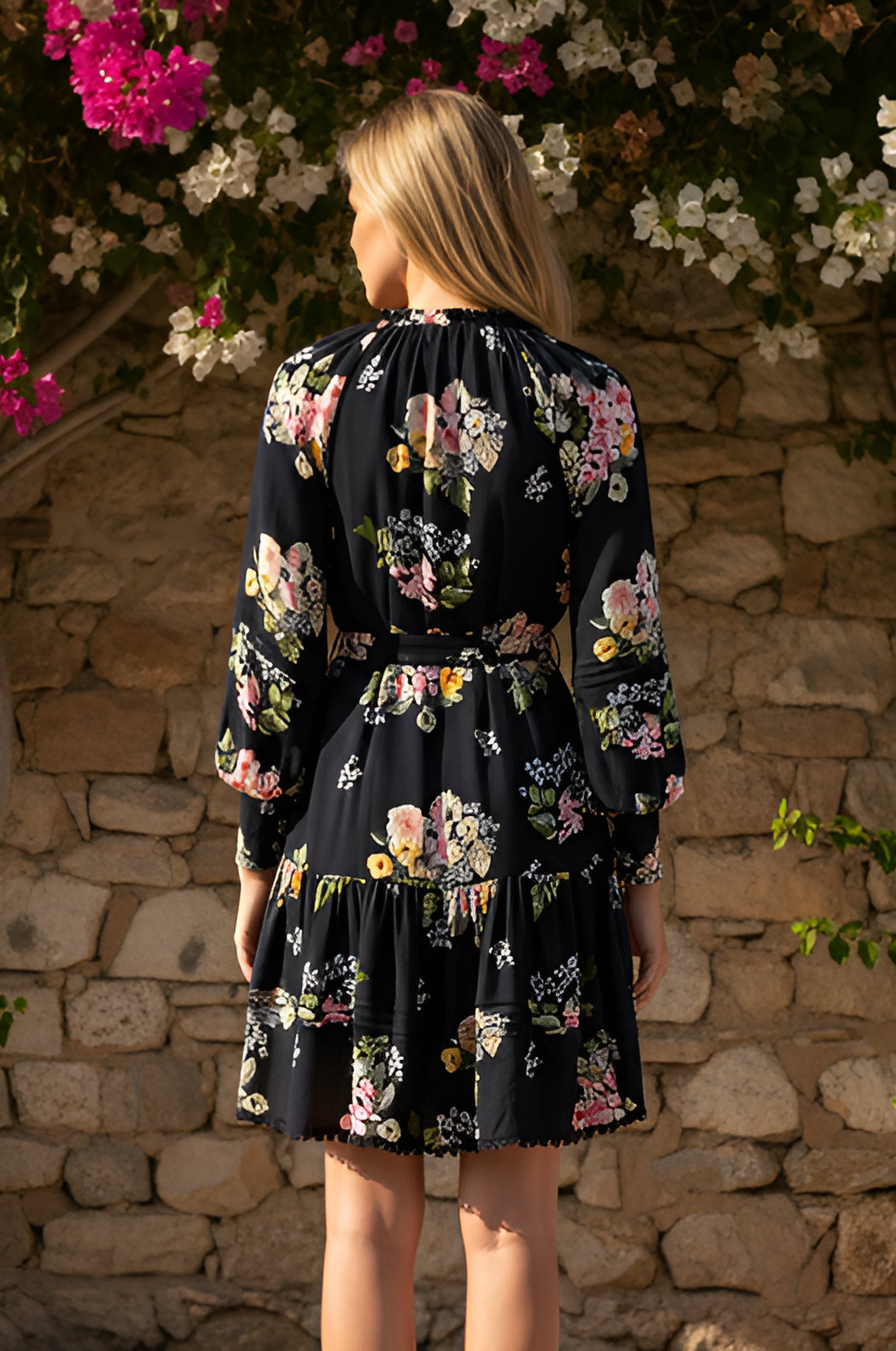 CORA Black Mini Dress