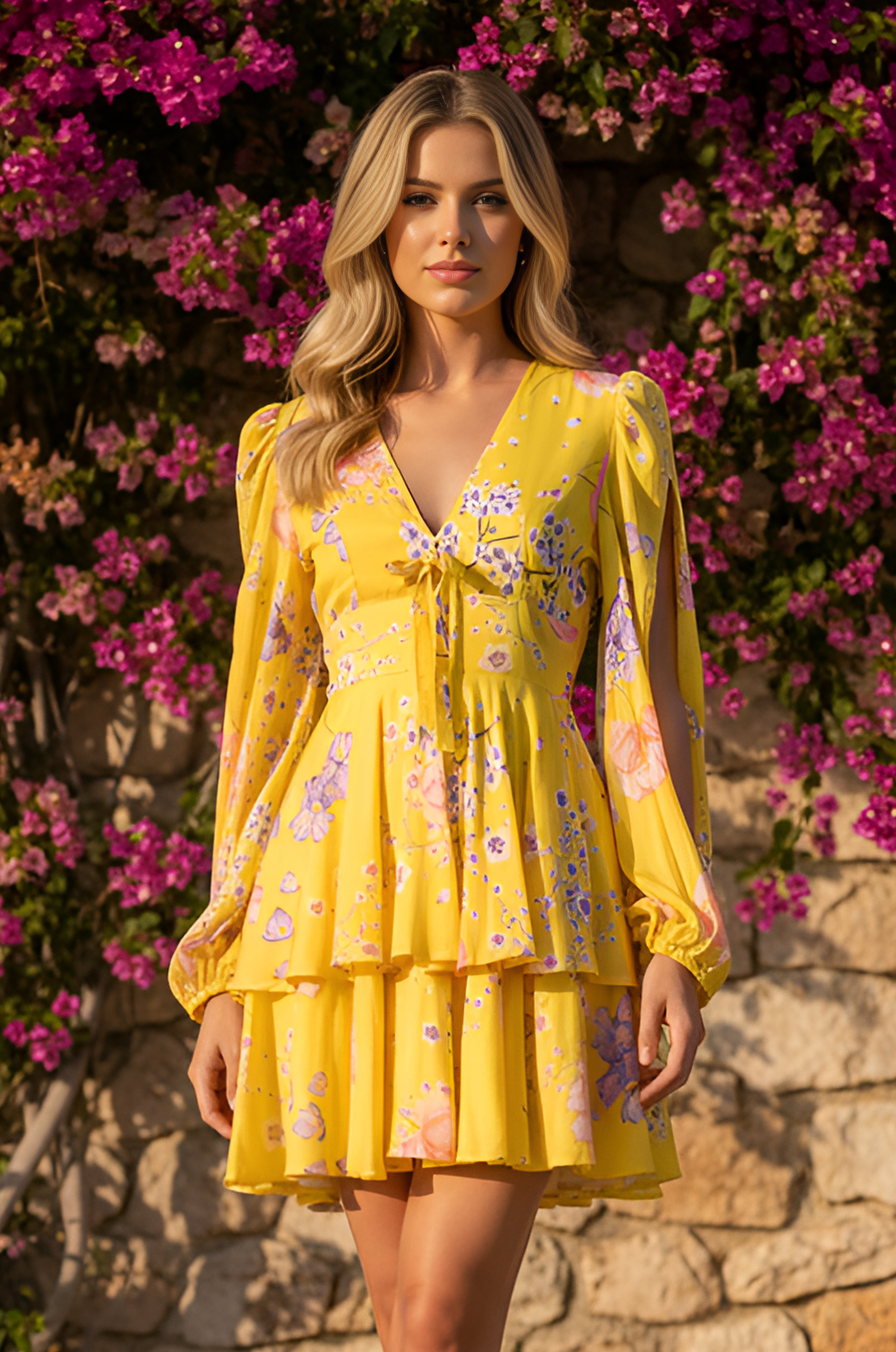 HANNAH Buttercup Mini Dress