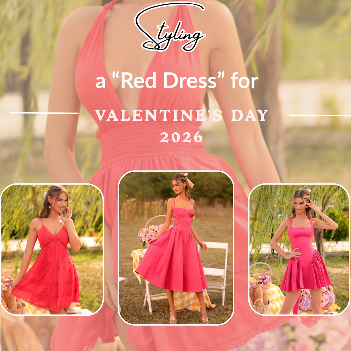 Styling a Red Dress for Valentine's Day 2026: 5 Looks You'll Be Obsess | Oh  Pretty