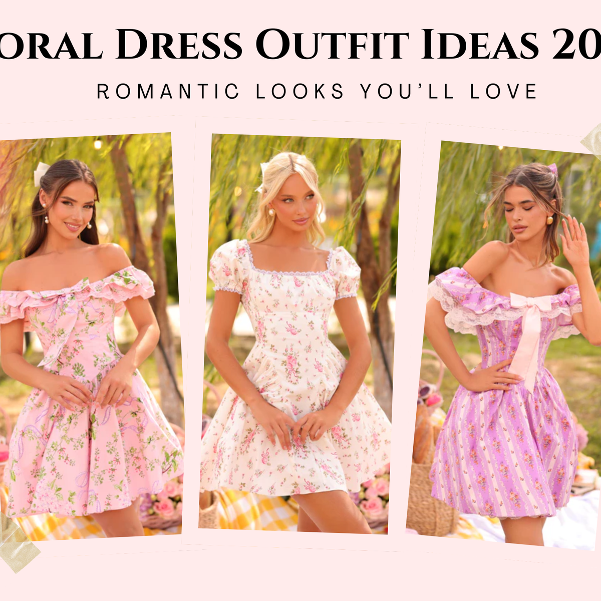 Floral Dress Outfit Ideas 2026: Romantic Looks You'll Love | Oh Pretty