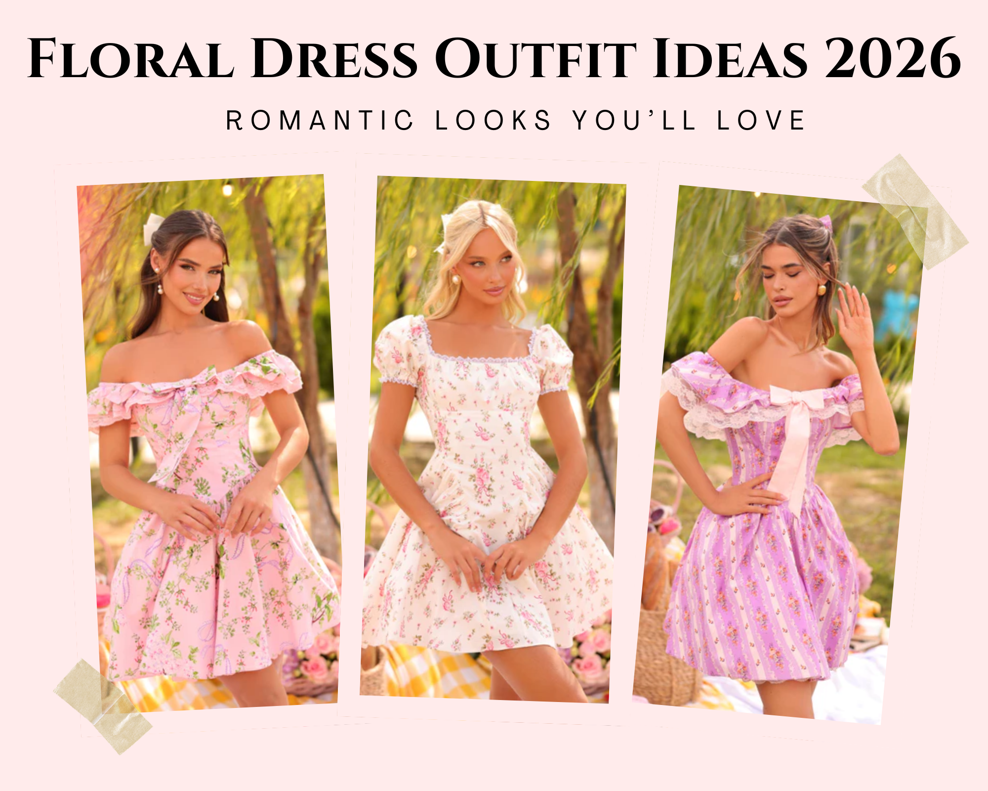 Floral Dress Outfit Ideas 2026: Romantic Looks You’ll Love