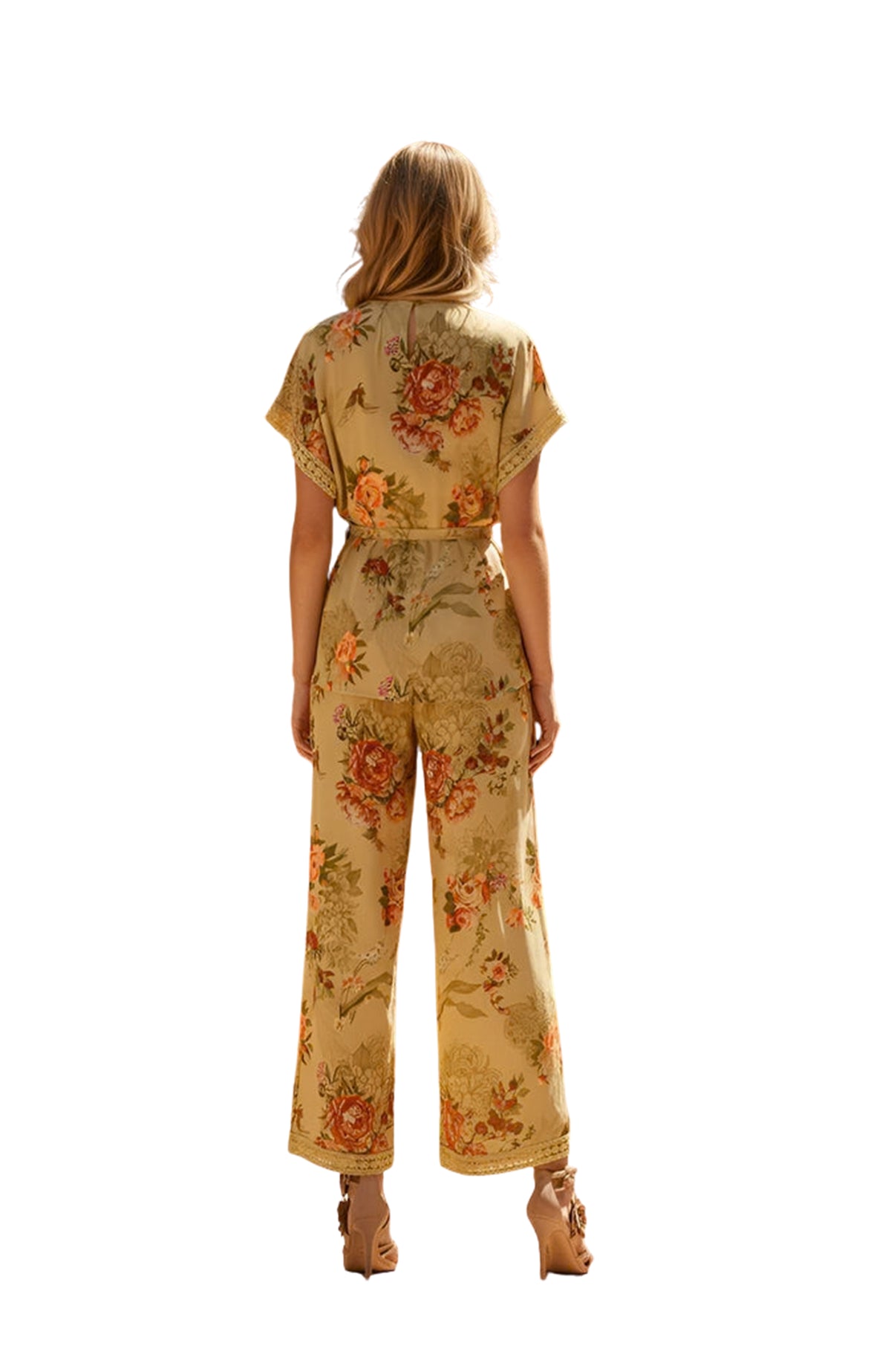 CHARLOTTE Mustard Yellow Co-ord Set