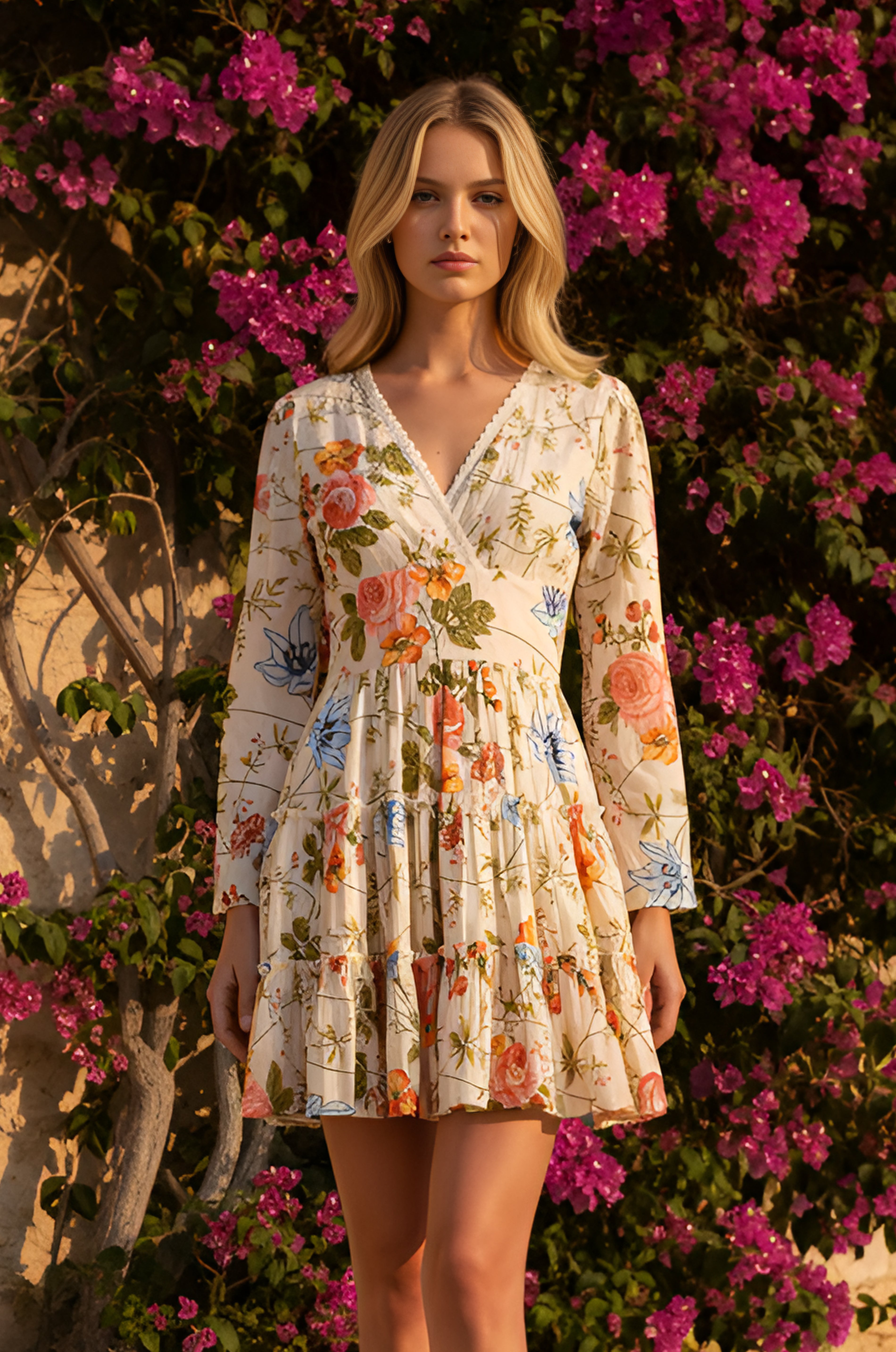 JOSIE Ivory Mini Dress