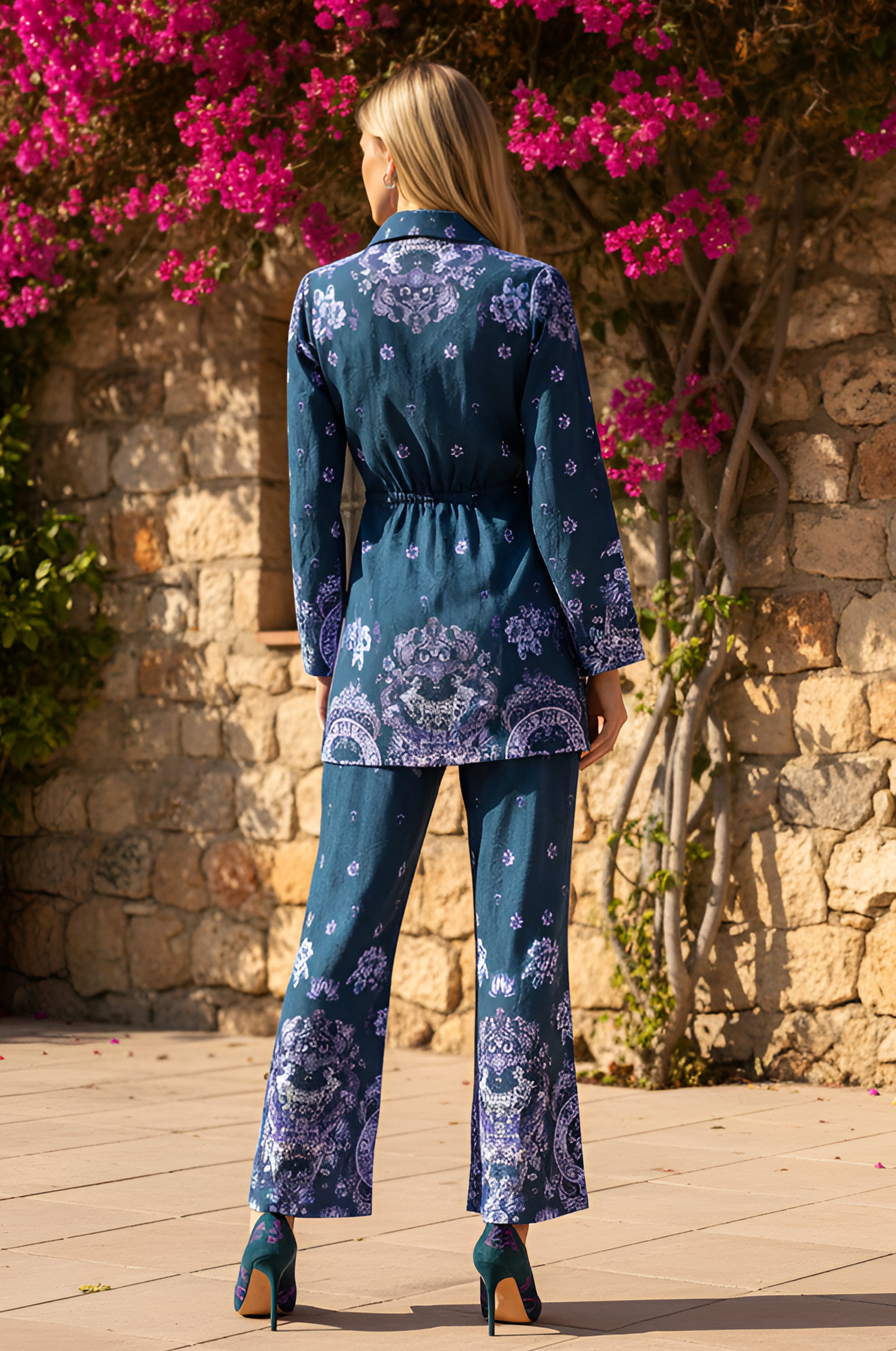JUNE Regal Paisley Co-ord Set