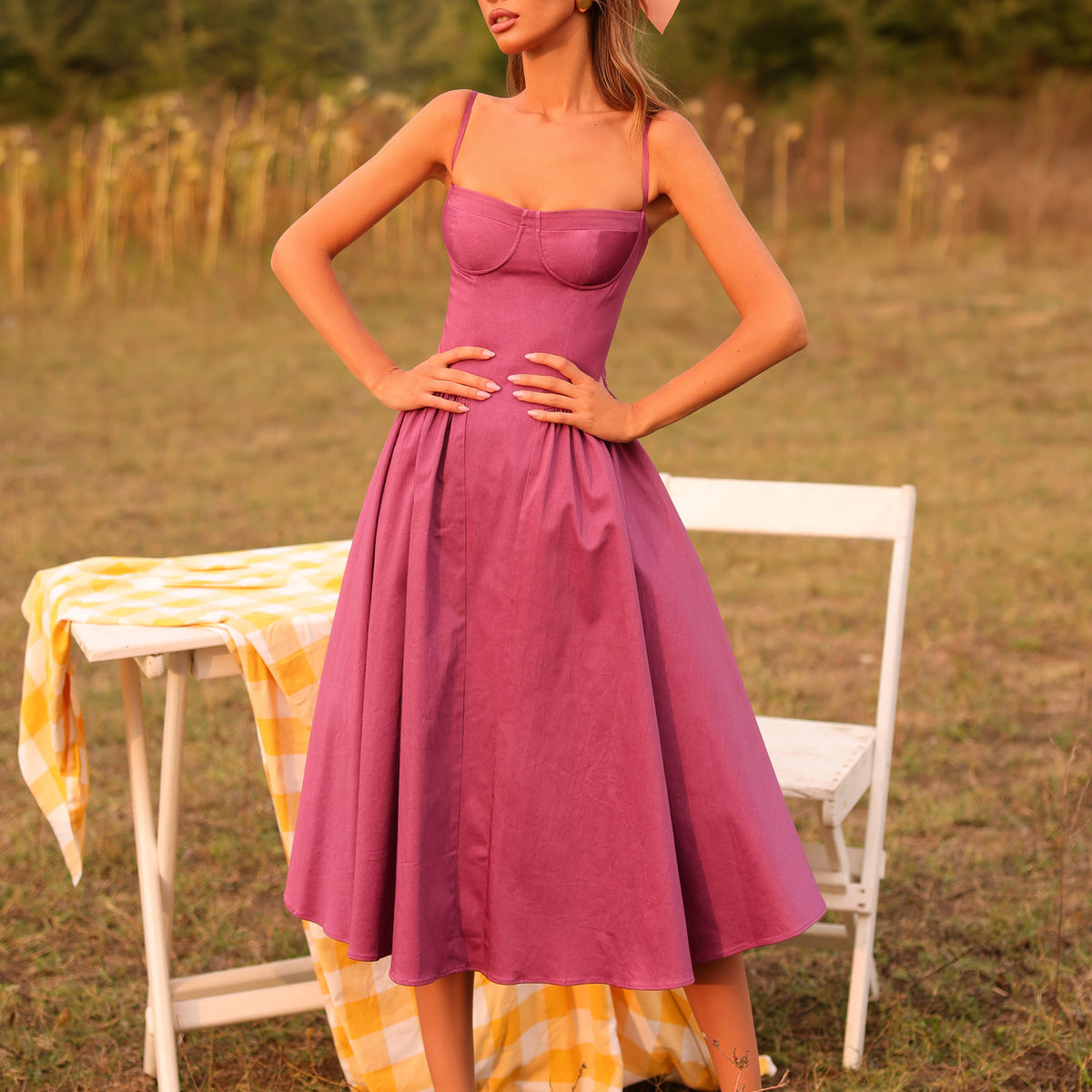 drop waist corset midi dress Makenna Drop Waist Corset Midi Dress